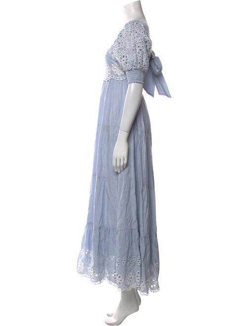 Saylor Square Neckline Long Dress