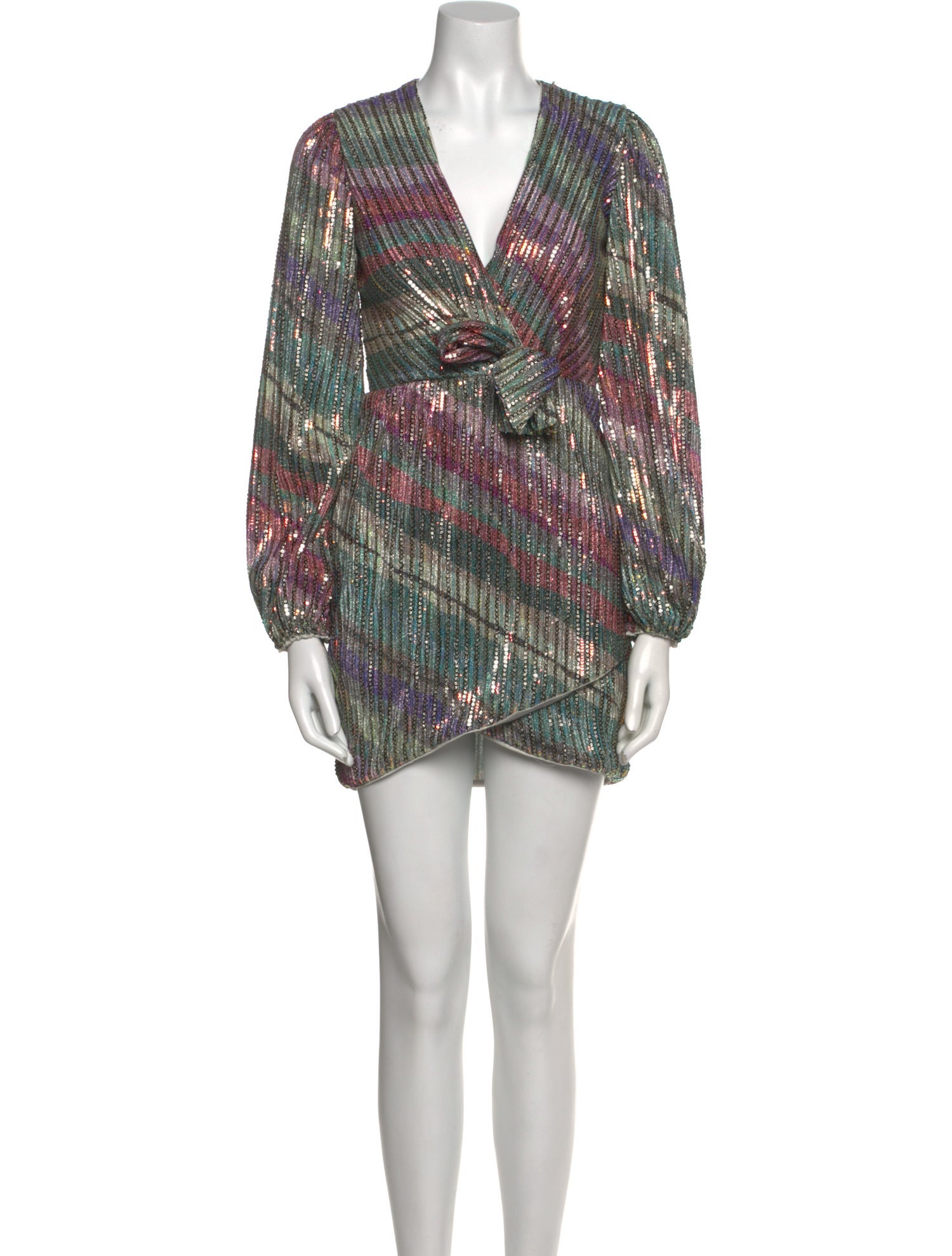 Saylor Printed Mini Dress