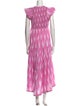 Saylor Printed Long Dress