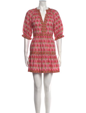 Saylor Printed Mini Dress