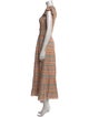 Saylor Striped Long Dress