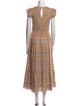 Saylor Striped Long Dress
