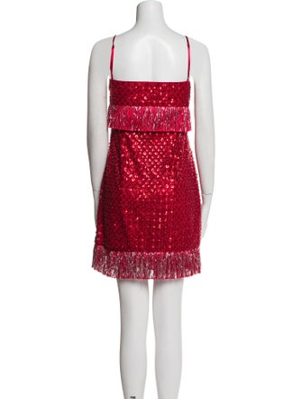 Saylor Square Neckline Mini Dress