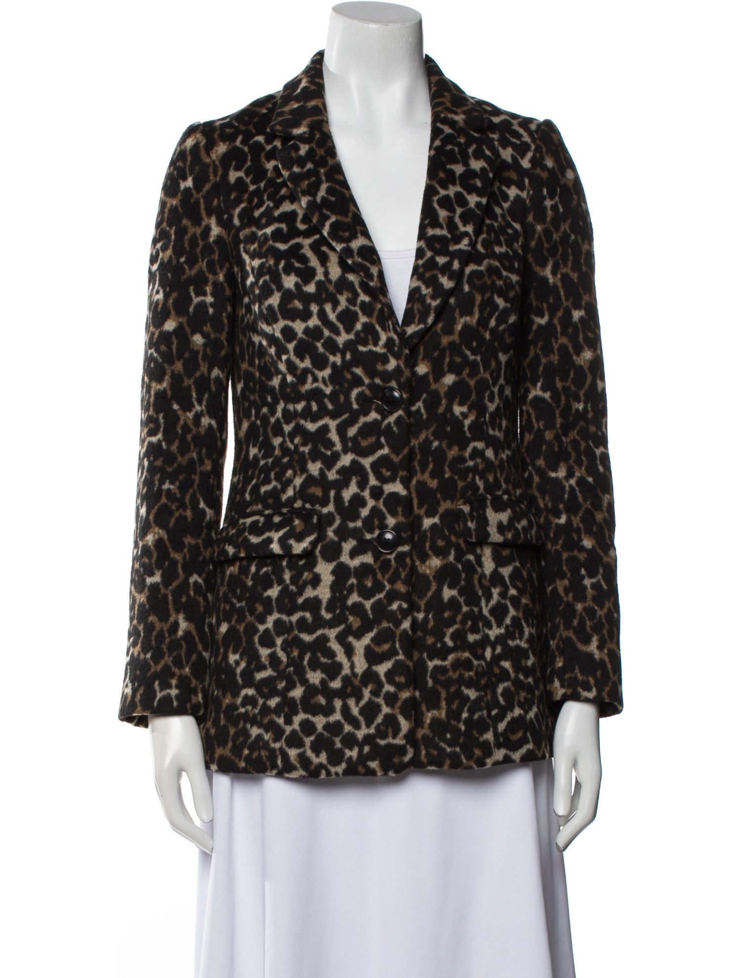 Saylor Animal Print Blazer