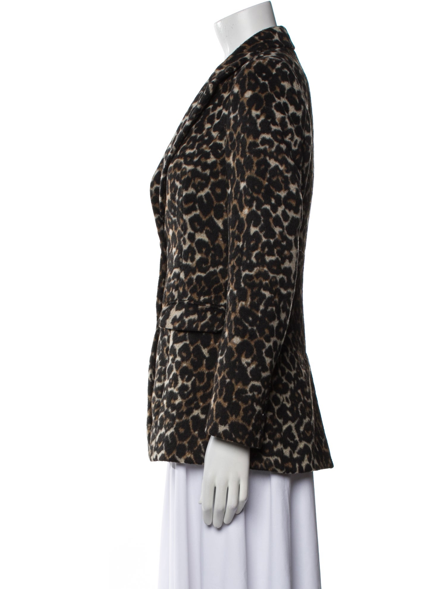 Saylor Animal Print Blazer