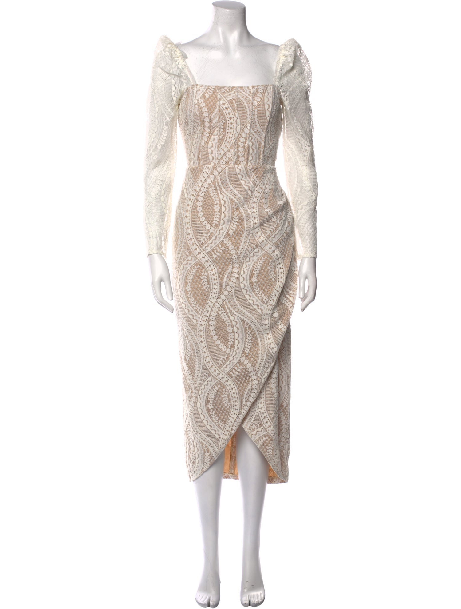 Saylor Nylon Long Dress