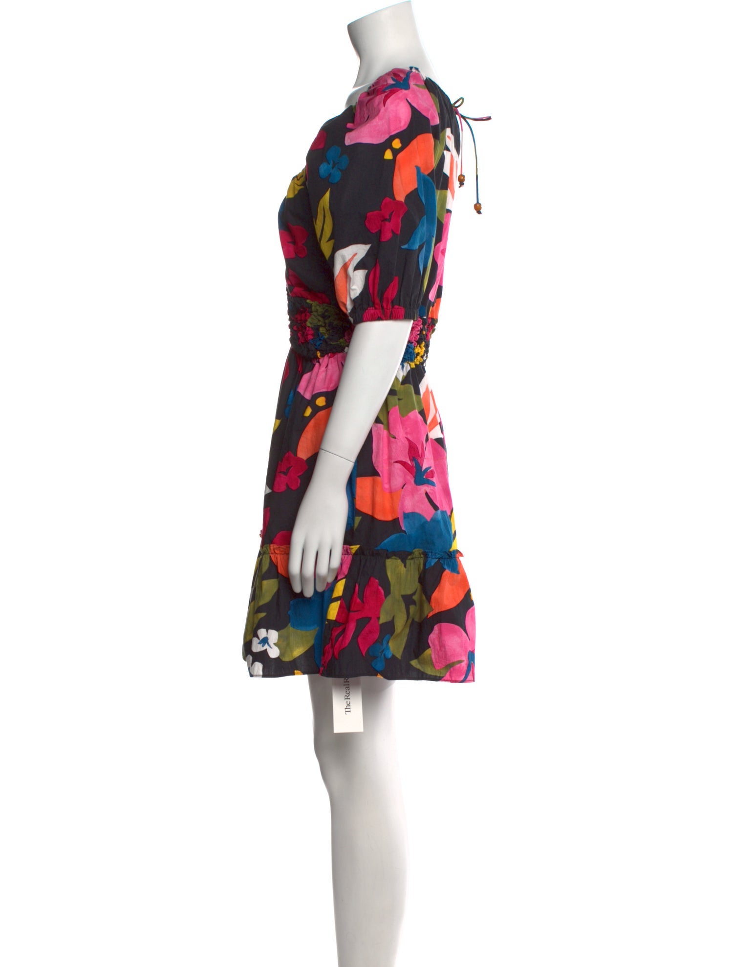 Saylor Floral Print Mini Dress