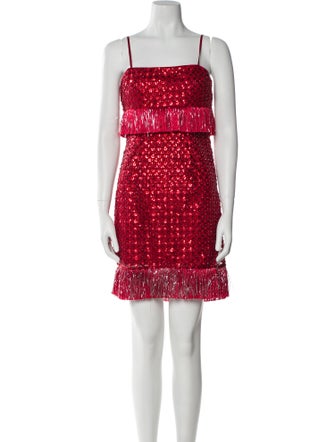 Saylor Square Neckline Mini Dress