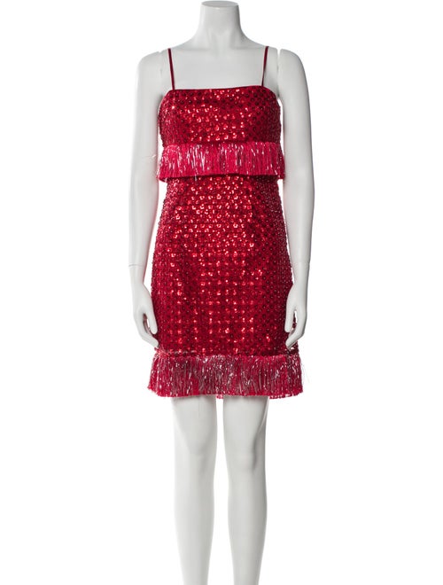 Saylor Square Neckline Mini Dress