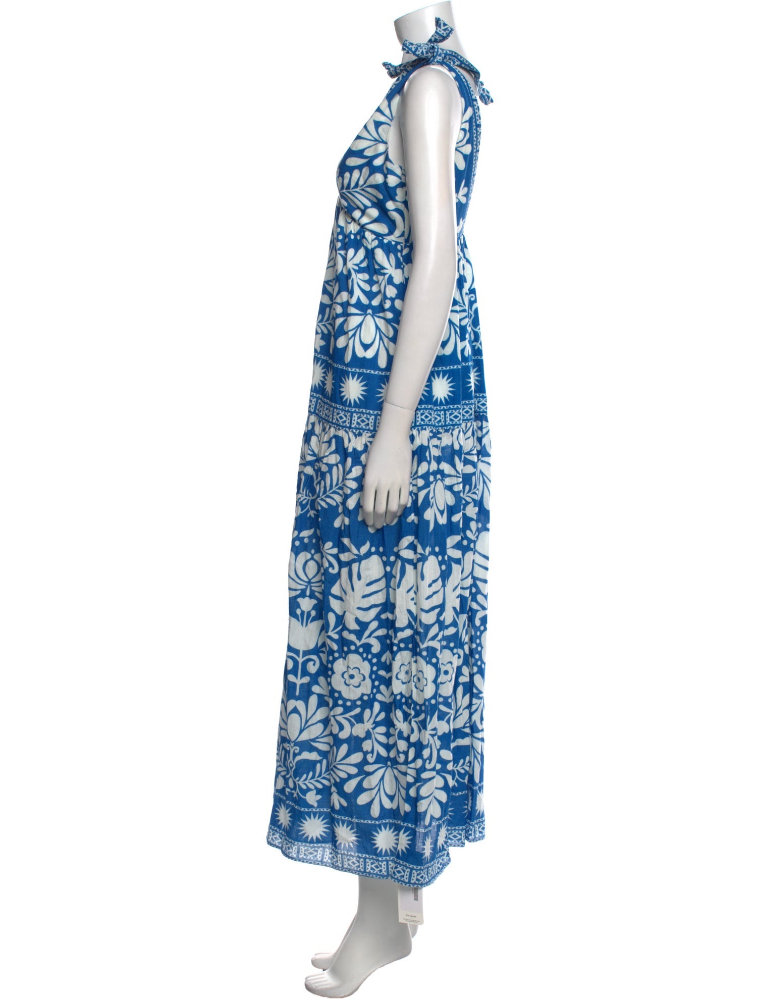 Saylor Printed Long Dress