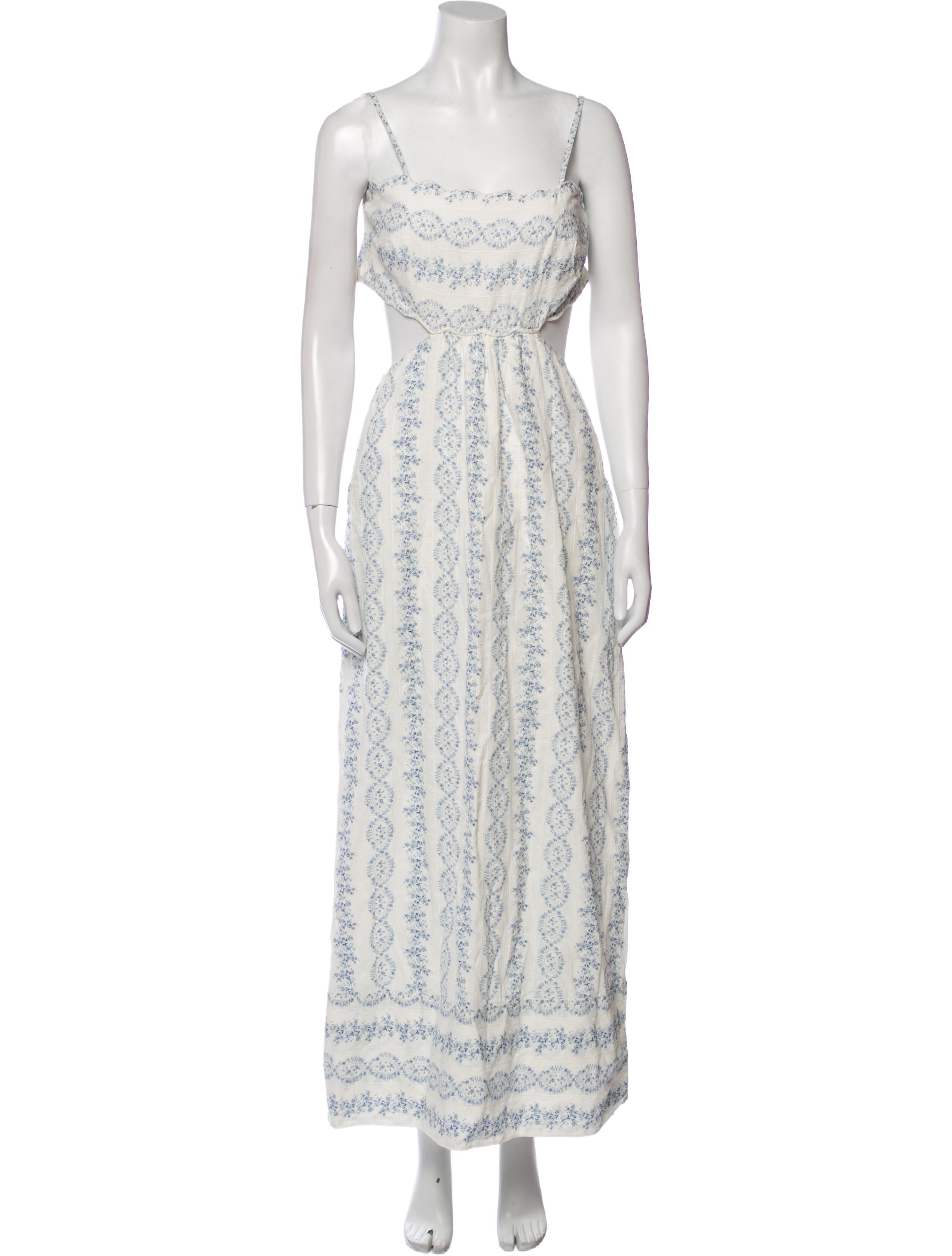 Saylor Printed Long Dress