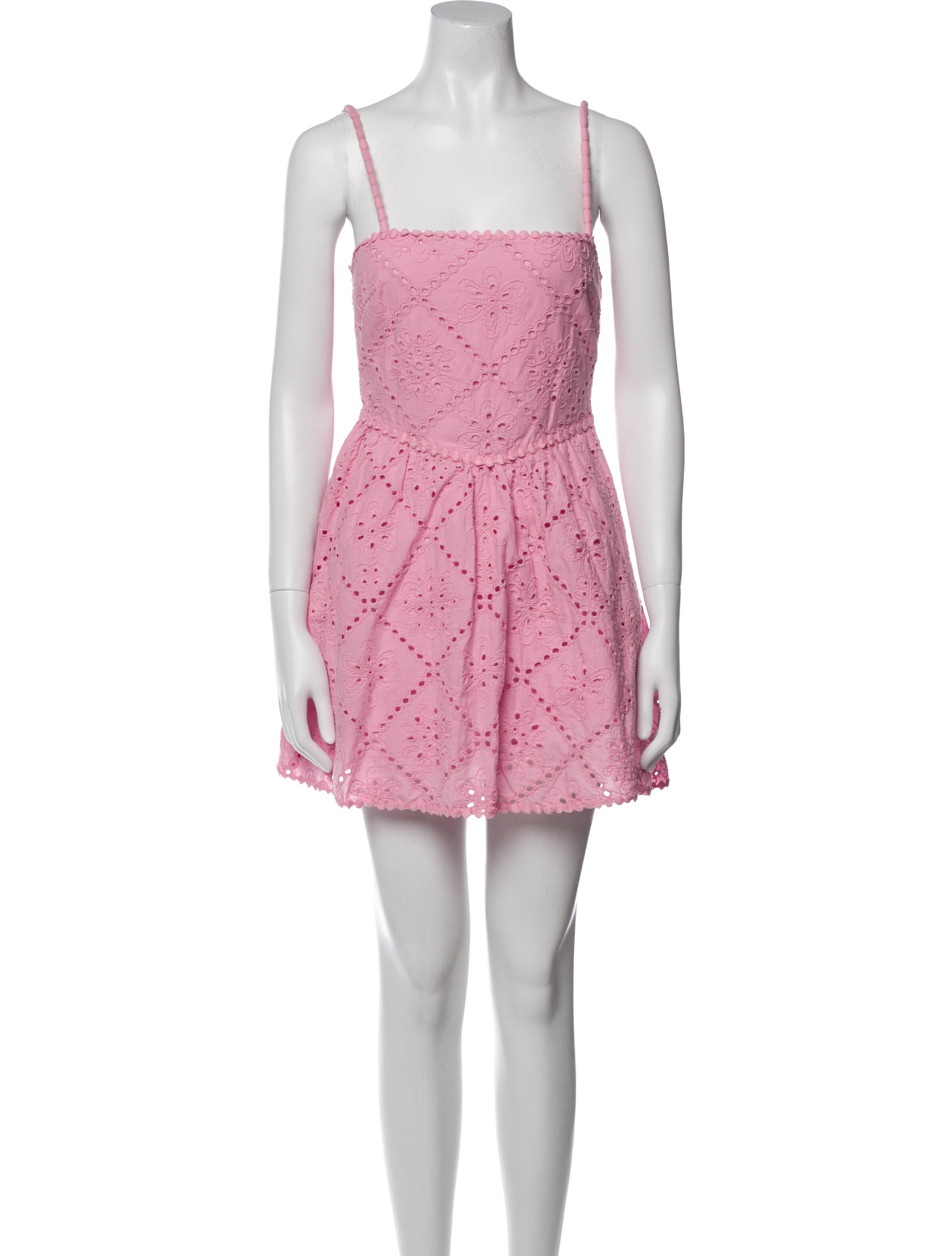 Saylor Polka Dot Print Mini Dress