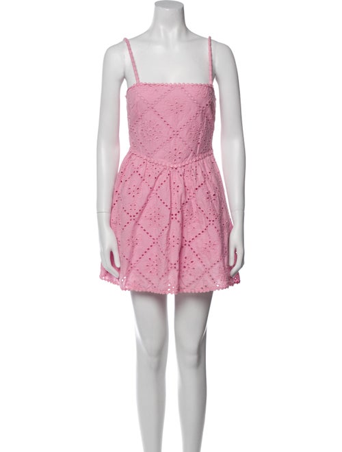 Saylor Polka Dot Print Mini Dress