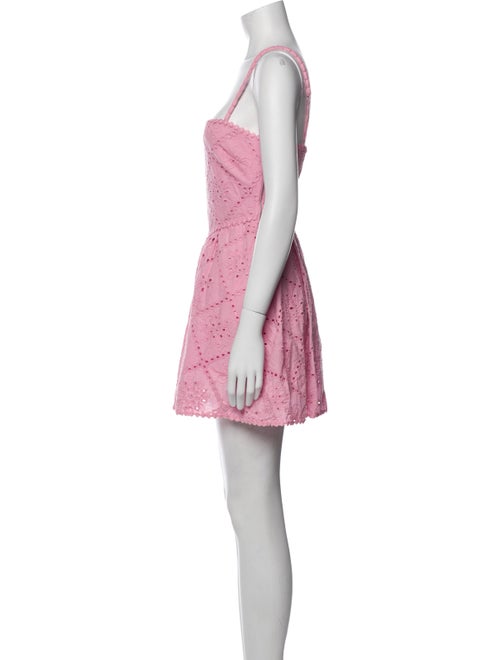 Saylor Polka Dot Print Mini Dress