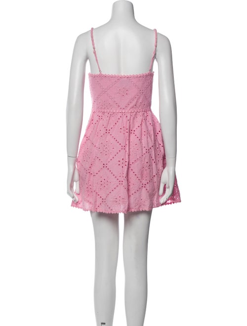 Saylor Polka Dot Print Mini Dress