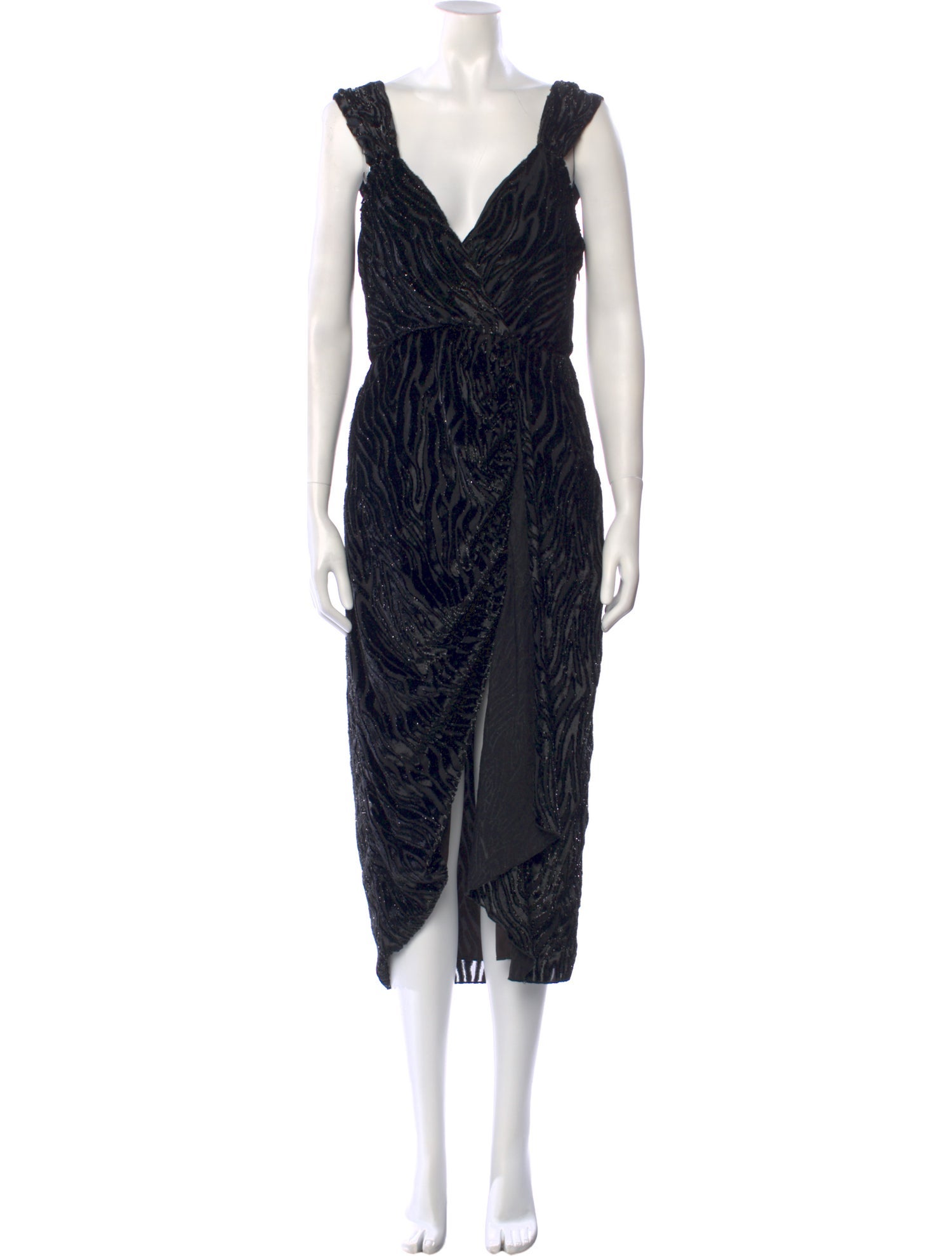 Saylor Printed Midi Length Dress