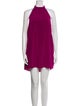 Saylor Halterneck Mini Dress