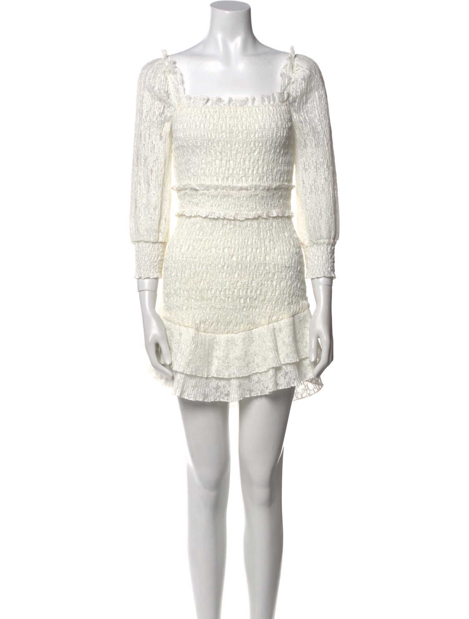 Saylor Square Neckline Mini Dress w/ Tags