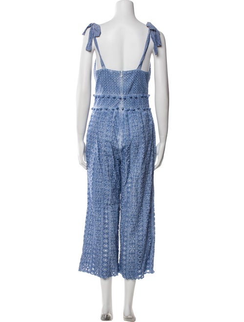 Saylor Printed V-Neck Jumpsuit