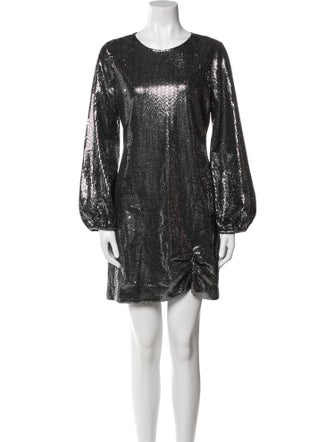 Saylor Crew Neck Mini Dress