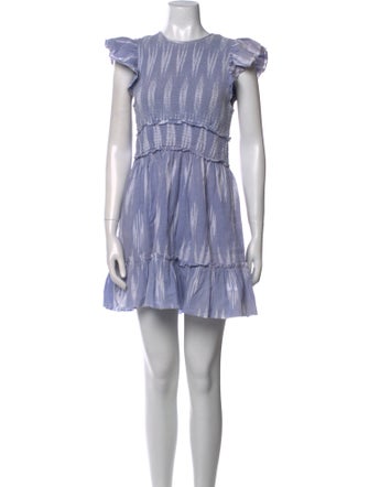 Saylor Striped Mini Dress