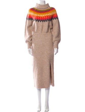 Saylor Striped Long Dress