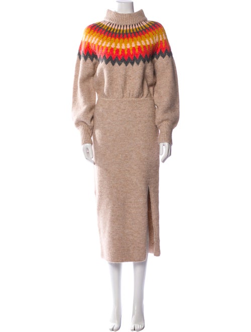 Saylor Striped Long Dress