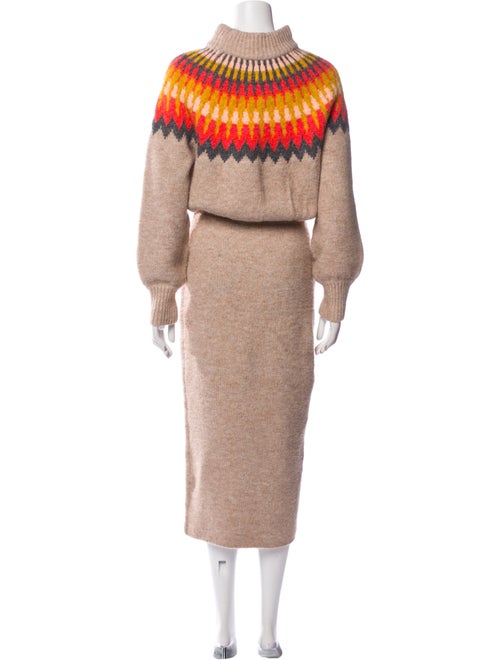 Saylor Striped Long Dress