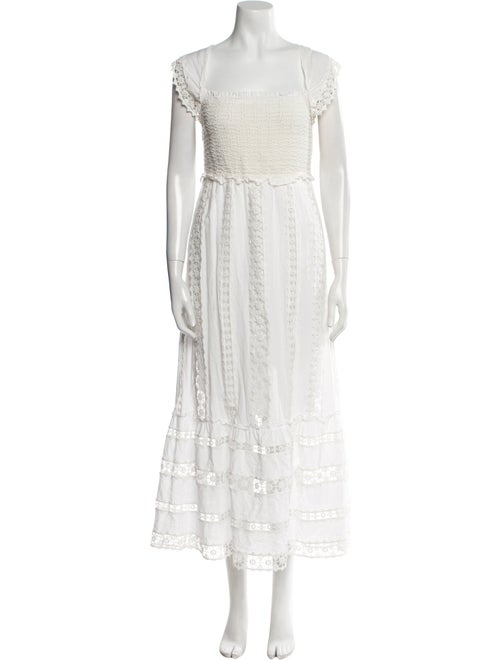 Saylor Square Neckline Long Dress