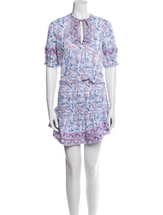 Saylor Floral Print Skirt Set