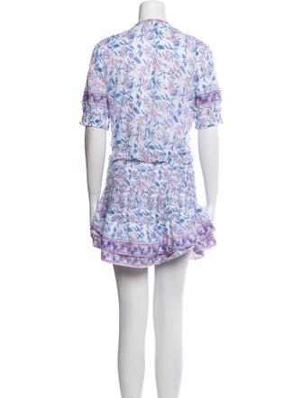 Saylor Floral Print Skirt Set