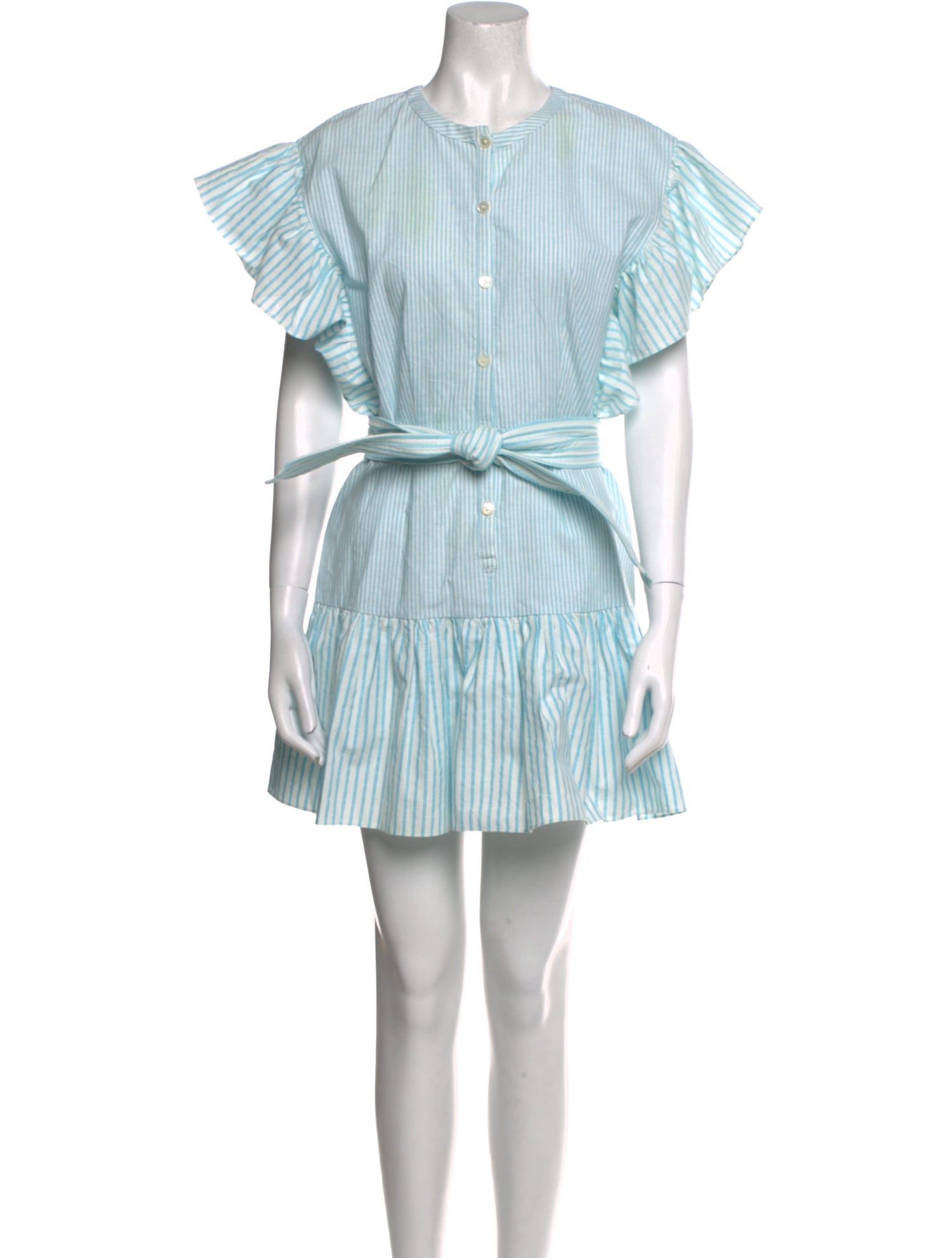 Saylor Striped Mini Dress