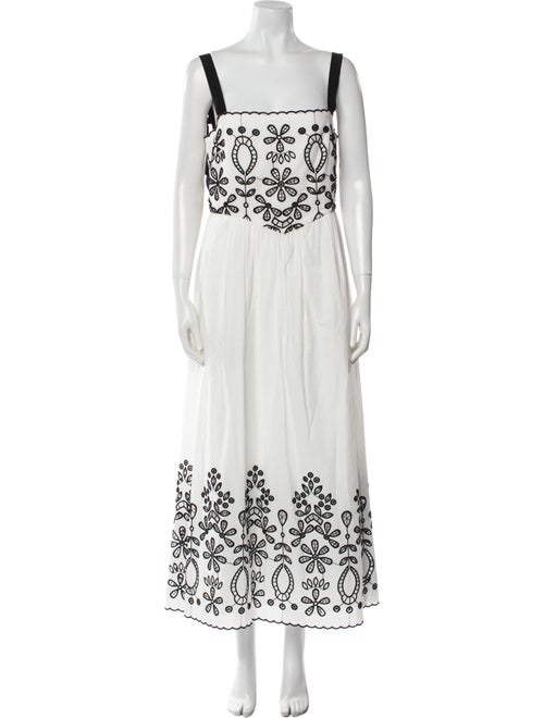 Saylor Printed Long Dress