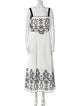 Saylor Printed Long Dress