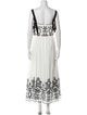 Saylor Printed Long Dress