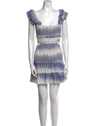 Saylor Printed Mini Dress