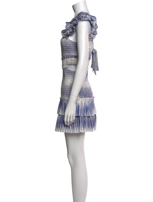 Saylor Printed Mini Dress