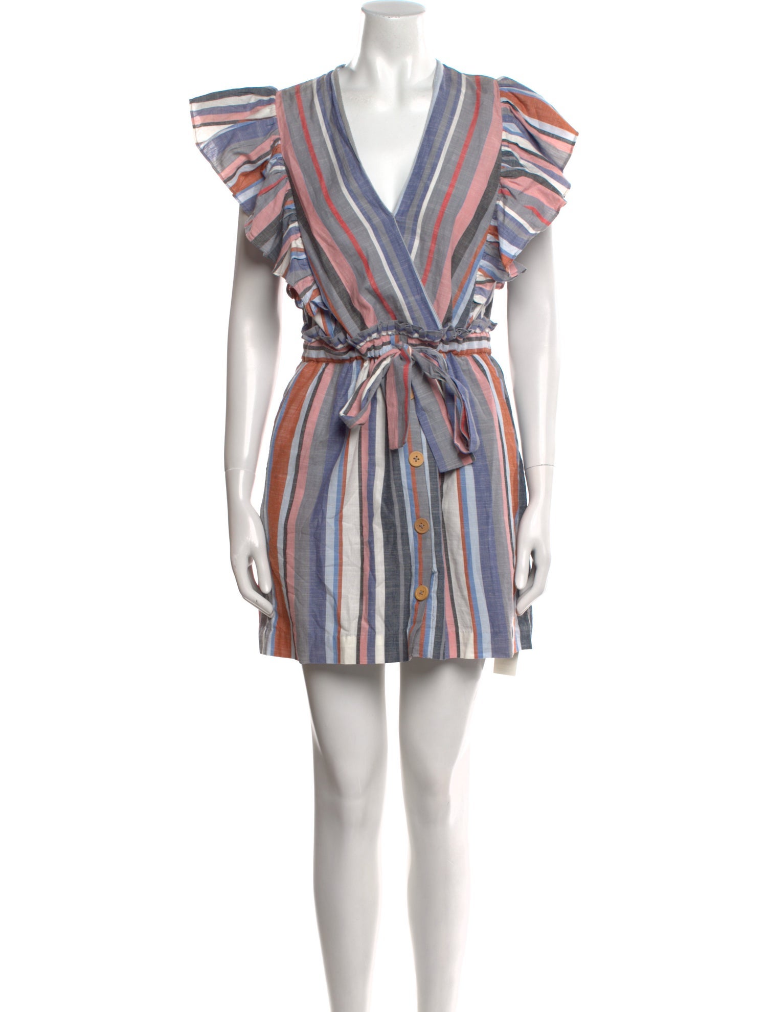 Saylor Striped Mini Dress