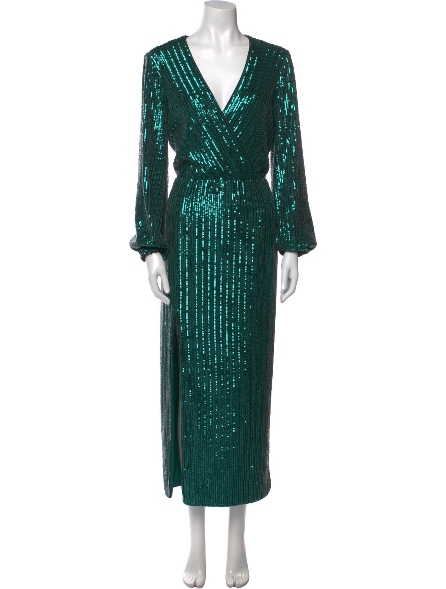 Saylor V-Neck Long Dress