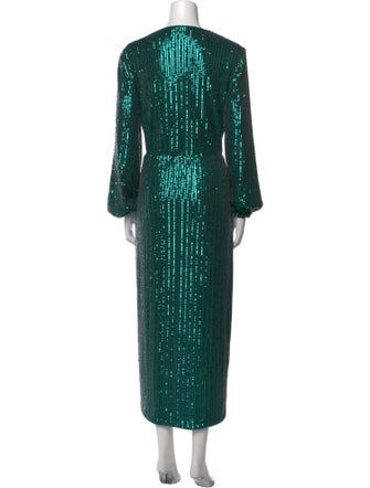 Saylor V-Neck Long Dress