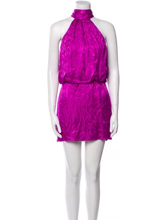 Saylor Satin Mini Dress