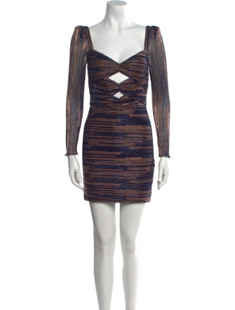 Saylor Printed Mini Dress