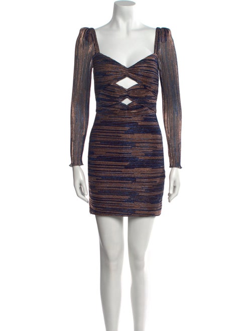 Saylor Printed Mini Dress