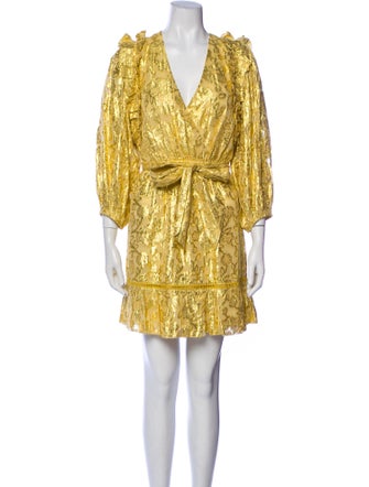 Saylor Floral Print Mini Dress