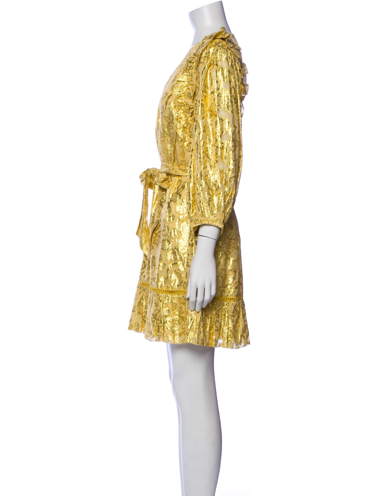 Saylor Floral Print Mini Dress