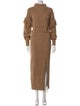 Saylor Turtleneck Long Dress
