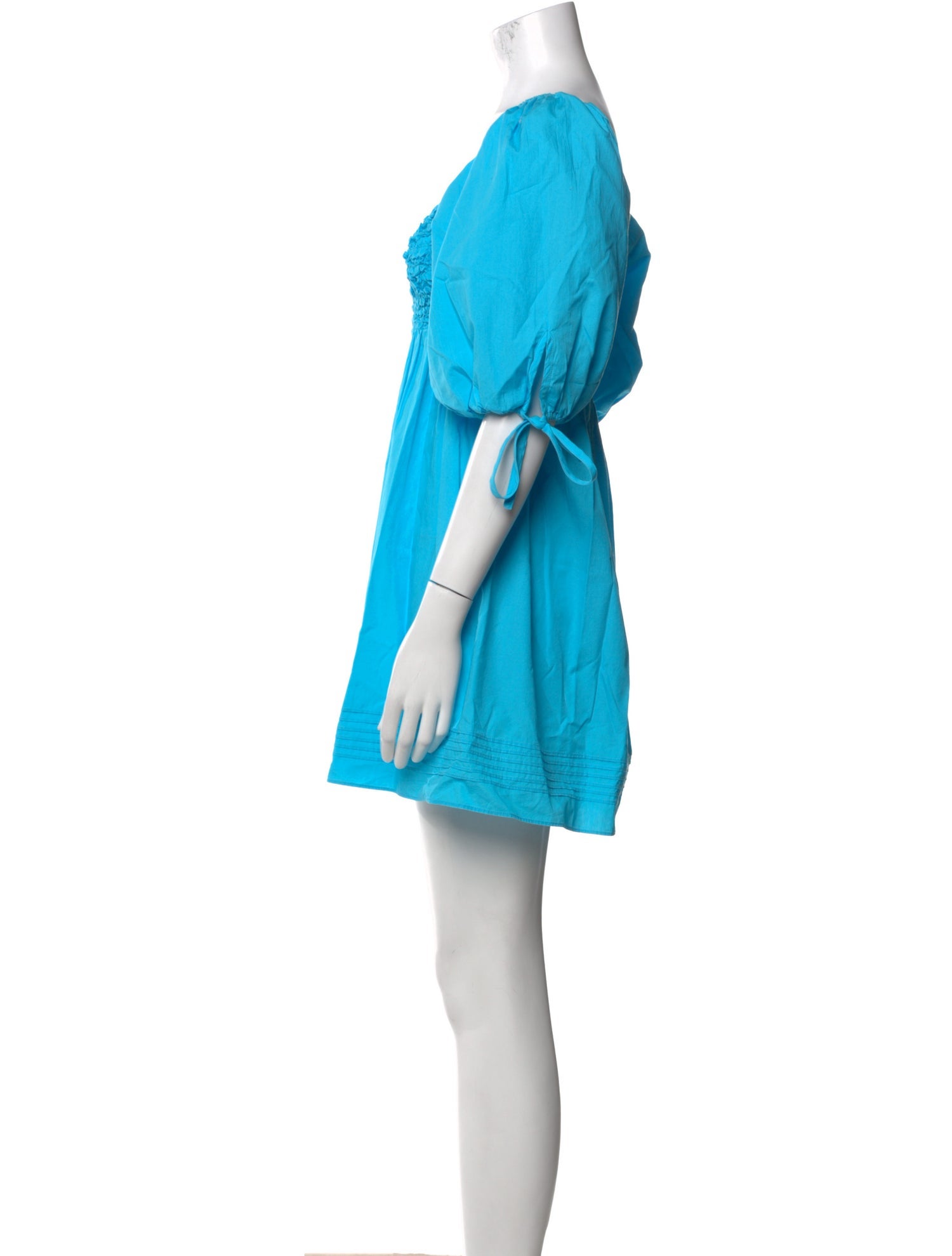 Saylor Square Neckline Mini Dress