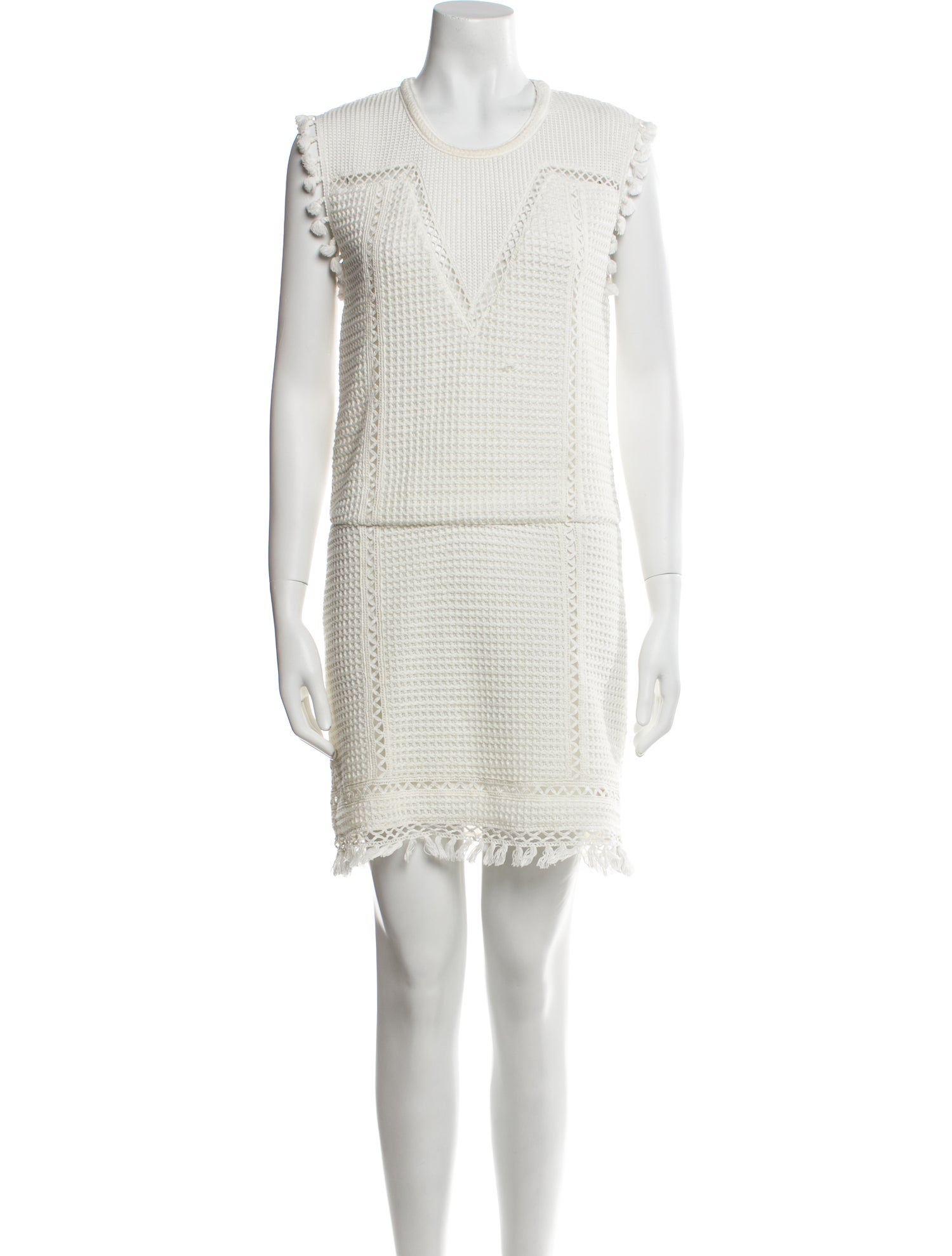 Saylor Crew Neck Mini Dress