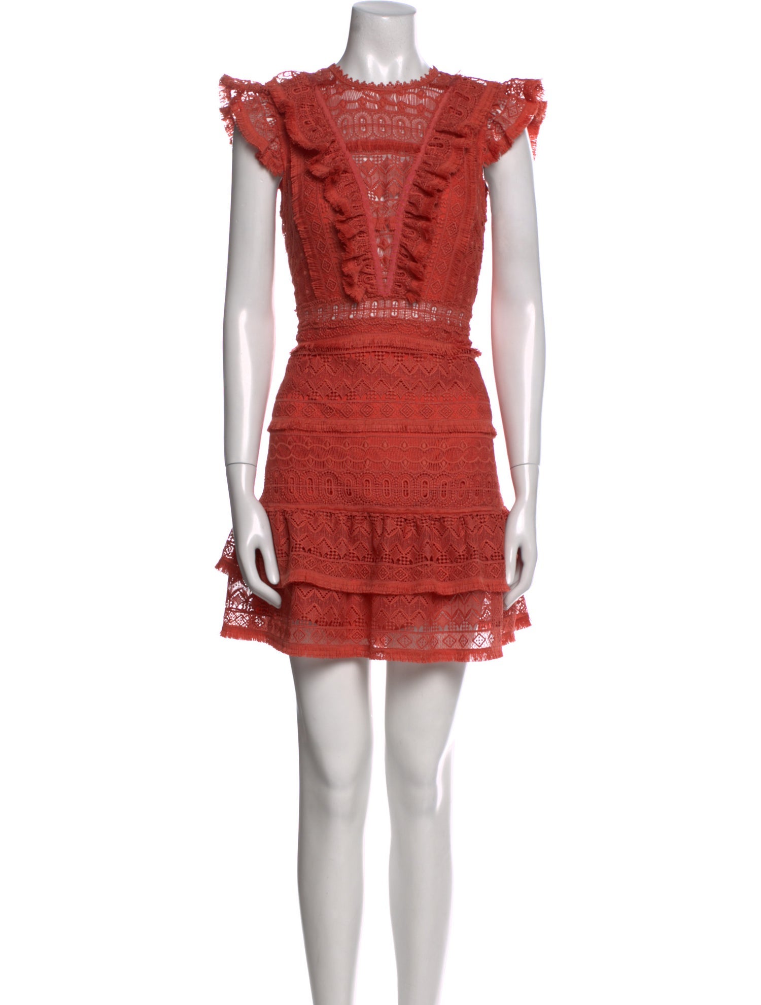 Saylor Crew Neck Mini Dress