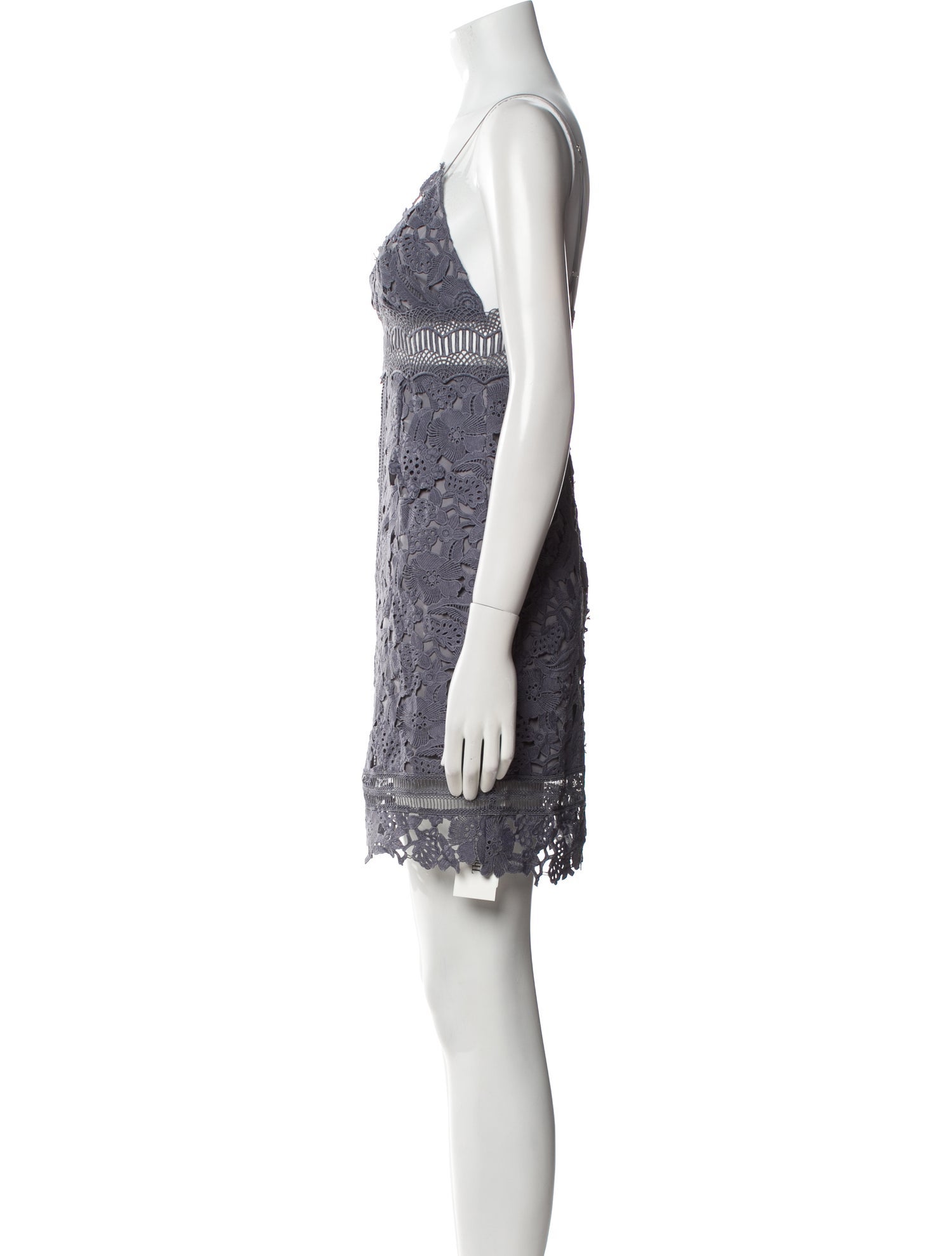 Saylor Square Neckline Mini Dress